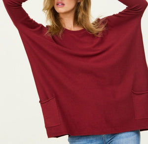 The Garnet Sweater Top