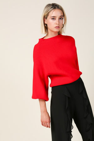 The Margot Red Sweater