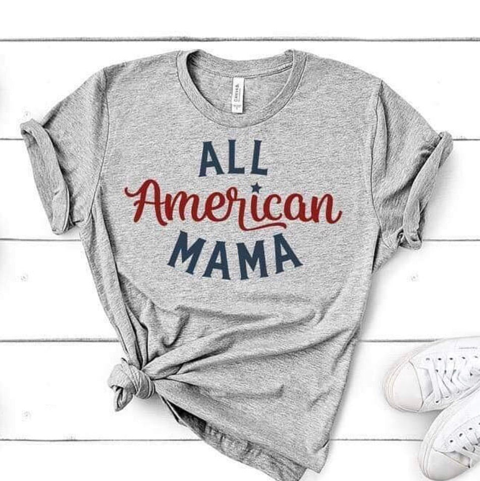 All American Mama Tee