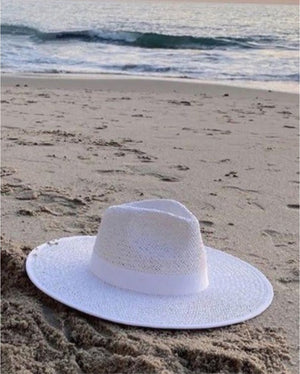 The Summer Ivory Straw Hat